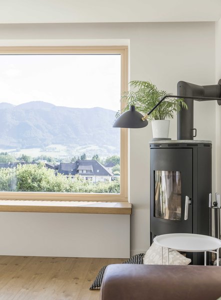 Ofen Wohnzimmer mit Ofen